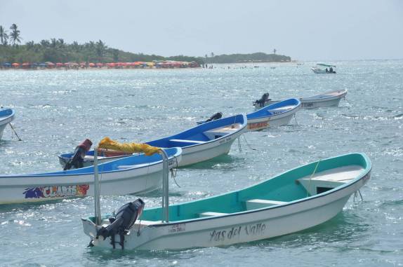 Cais de Chichiriviche, a caminho do parque Morrocoy, na Venezuela